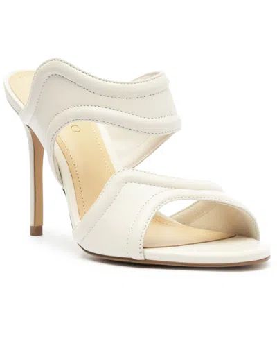 Arezzo Women's Waverly High Stiletto Sandals In Cloudy White