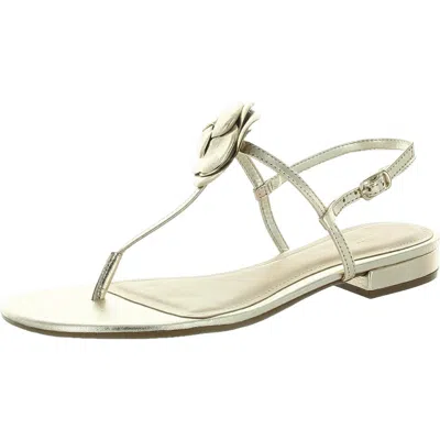 Arezzo Womens Bow Manmade Flat Shoes