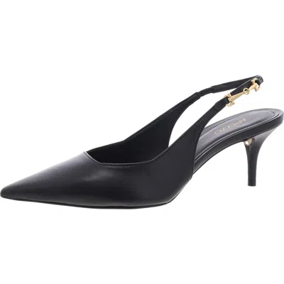 Arezzo Womens Leather Embellished Pumps In Multi