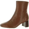 Arezzo Womens Zip Up Round Toe Ankle Boots In Multi