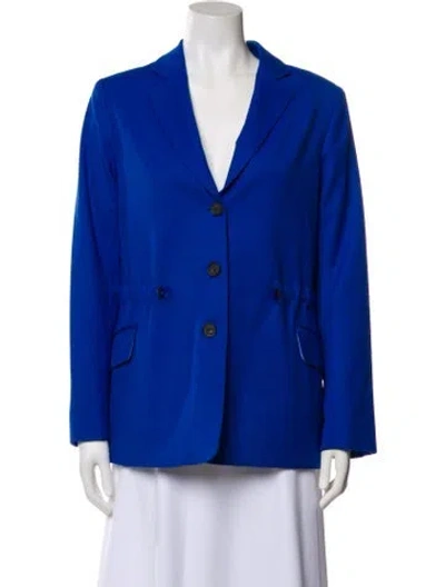 Pre-owned Argent Blazer In Blue