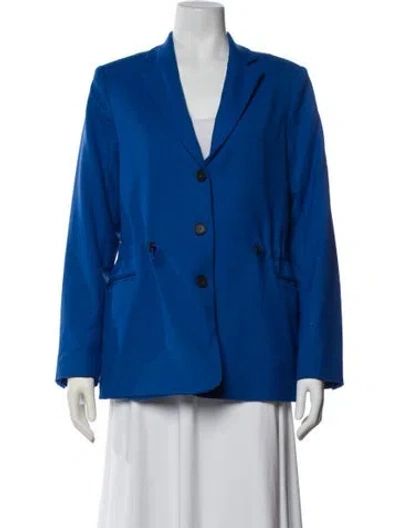 Pre-owned Argent Blazer In Blue