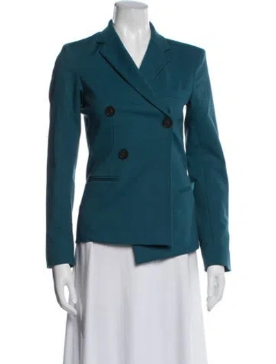 Pre-owned Argent Blazer In Blue