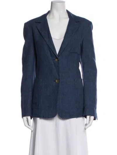 Pre-owned Argent Blazer In Blue
