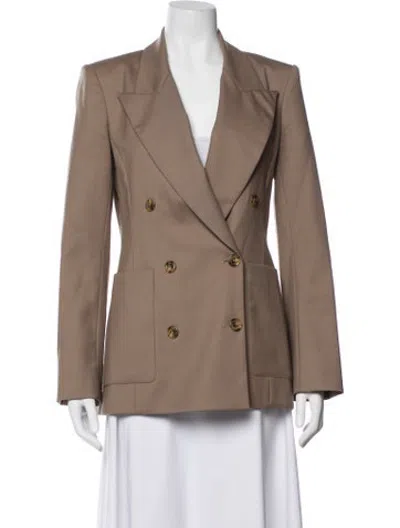 Pre-owned Argent Blazer In Brown/neutrals