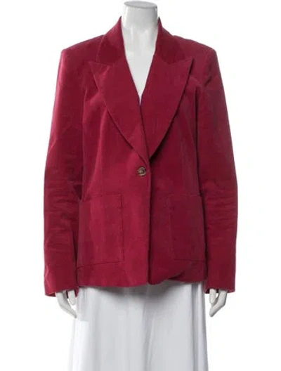 Pre-owned Argent Blazer In Purple