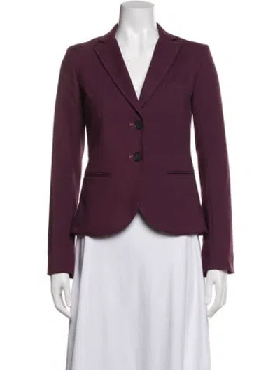 Pre-owned Argent Blazer In Purple