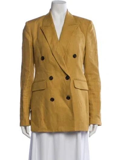 Pre-owned Argent Blazer In Yellow