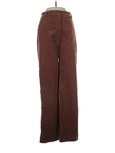 Pre-owned Argent Casual Pants In Brown