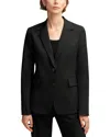 Argent Copain Double Button Blazer In Black