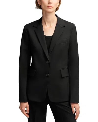 Argent Copain Double Button Blazer In Black