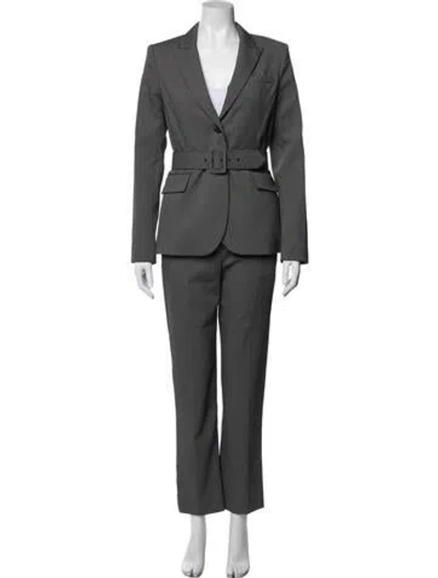 Pre-owned Argent Houndstooth Print Pant Set W/ Tags In Multicolor