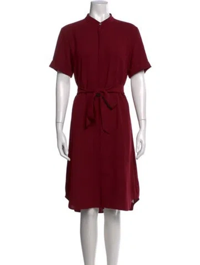 Pre-owned Argent Knee-length Dress In Red