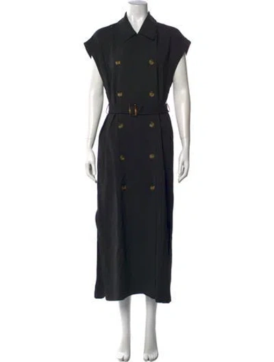Pre-owned Argent Long Dress In Black