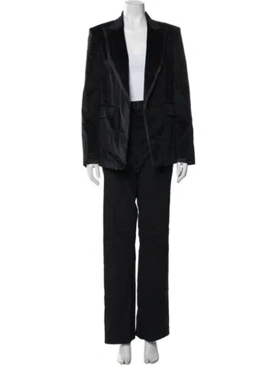 Pre-owned Argent Pantsuit In Black
