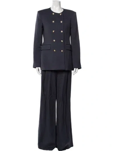 Pre-owned Argent Pantsuit In Blue