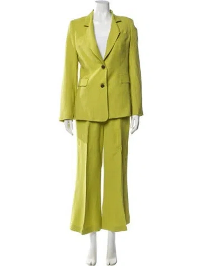 Pre-owned Argent Pantsuit In Green