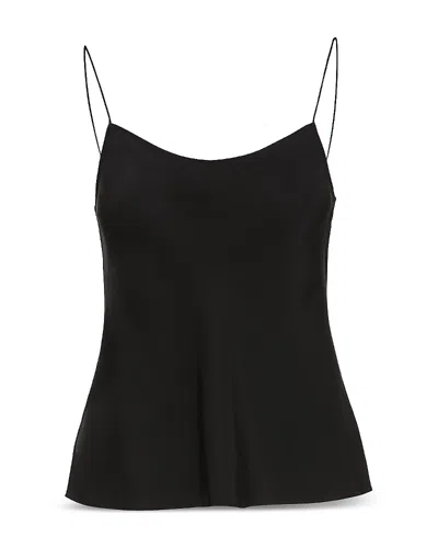 Argent Silk Camisole In Black