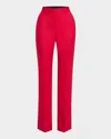 Argent Straight-leg Seasonless Wool Trousers In Tomato