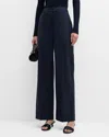 ARGENT STRAIGHT-LEG WOOL-BLEND TROUSERS