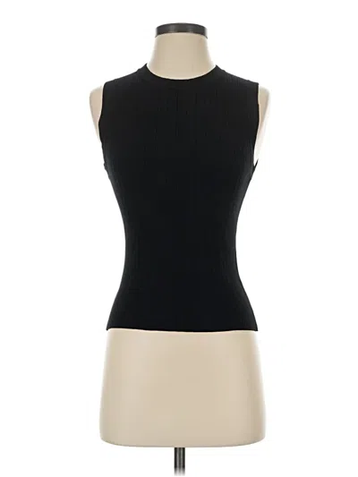 Pre-owned Argent Sweater Vest In Black