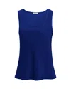 Argent Tank In Silk Charmeuse In Lapis