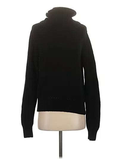 Pre-owned Argent Turtleneck Sweater In Black