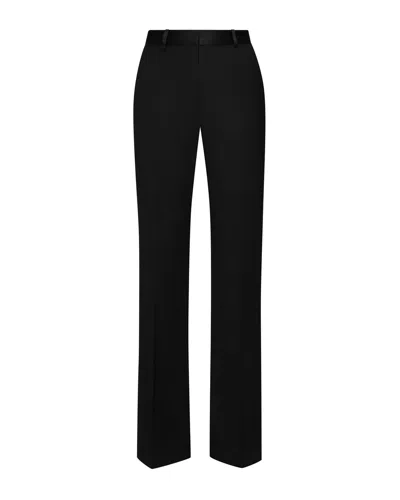 Argent Tuxedo Trouser In Black