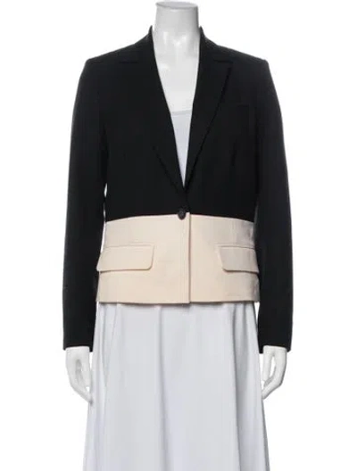 Pre-owned Argent Virgin Wool Blazer In Black
