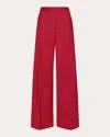 Argent Jones Trouser Carmine In Red