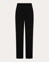 Argent Cropped Kick-flare Seasonless Wool Trousers In Black