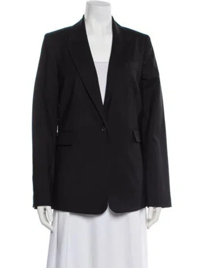 Pre-owned Argent Wool Blazer In Black