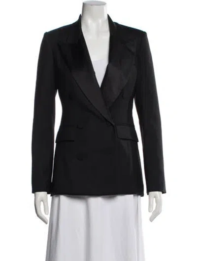Pre-owned Argent Wool Blazer In Black