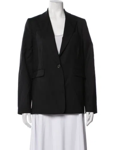 Pre-owned Argent Wool Blazer In Black