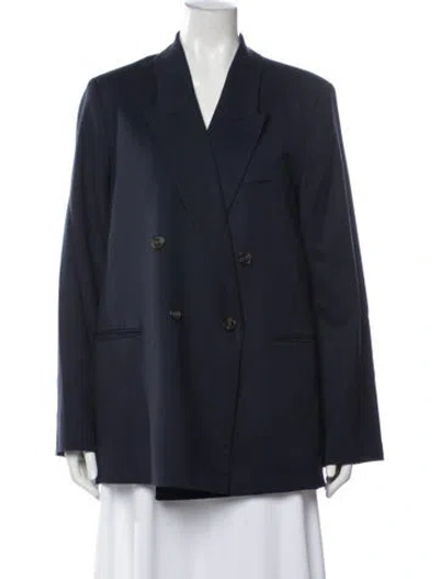 Pre-owned Argent Wool Blazer In Blue