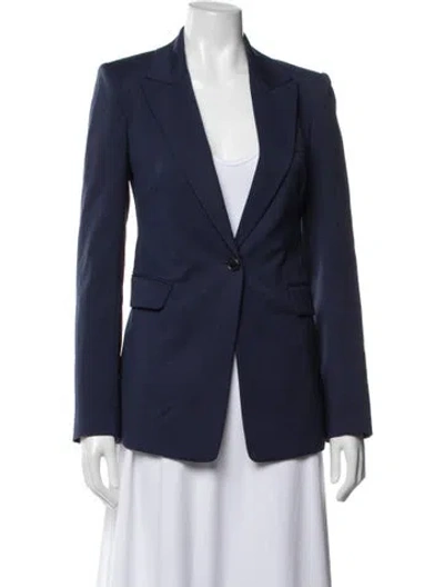 Pre-owned Argent Wool Blazer In Blue