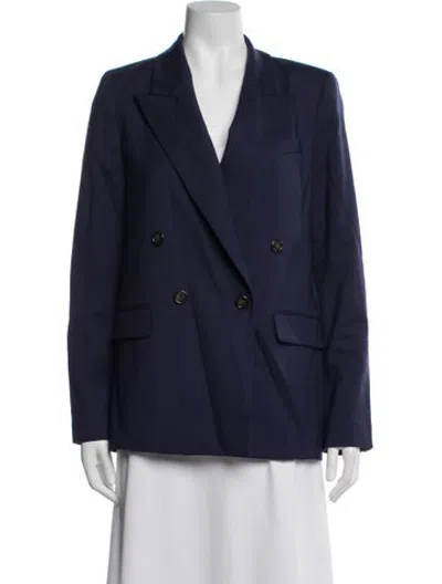 Pre-owned Argent Wool Blazer In Blue