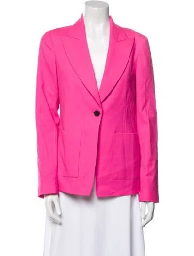 Pre-owned Argent Wool Blazer In Pink