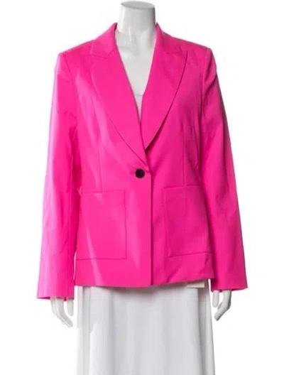Pre-owned Argent Wool Blazer In Pink