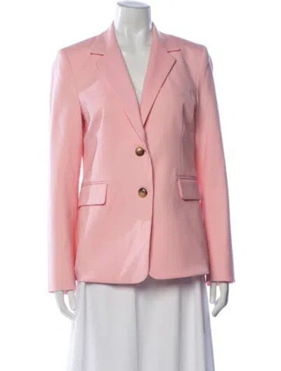 Pre-owned Argent Wool Blazer In Pink