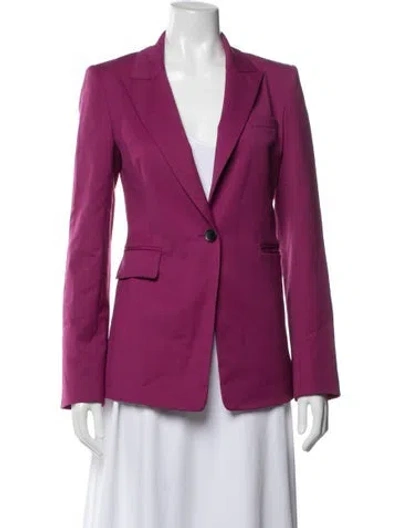 Pre-owned Argent Wool Blazer In Purple