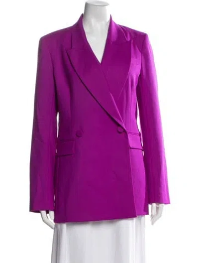 Pre-owned Argent Wool Blazer In Purple