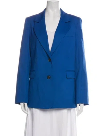 Pre-owned Argent Wool Blazer W/ Tags In Blue