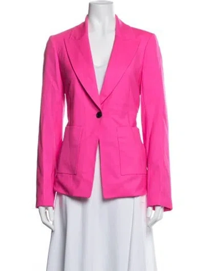 Pre-owned Argent Wool Blazer W/ Tags In Pink