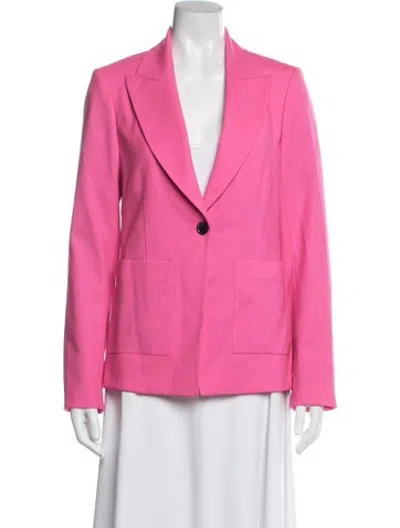 Pre-owned Argent Wool Blazer W/ Tags In Pink