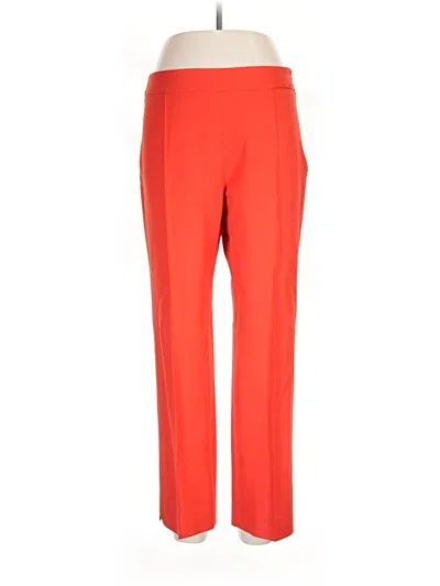 Pre-owned Argent Wool Pants In Orange
