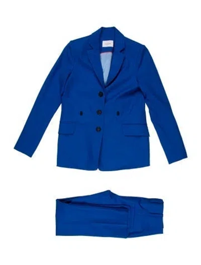Pre-owned Argent Wool Pantsuit In Blue