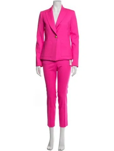 Pre-owned Argent Wool Pantsuit In Pink
