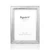 Argento Sc Argento Thin Croc Sterling Silver Frame, 5 X 7 In Silver