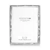 Argento Sc Bamboo Sterling Silver Frame, 4 X 6 In Silver